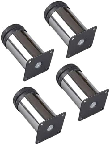 B K Jagan & CO Stainless Steel Adjustable Furniture Cabinet Legs Round ...