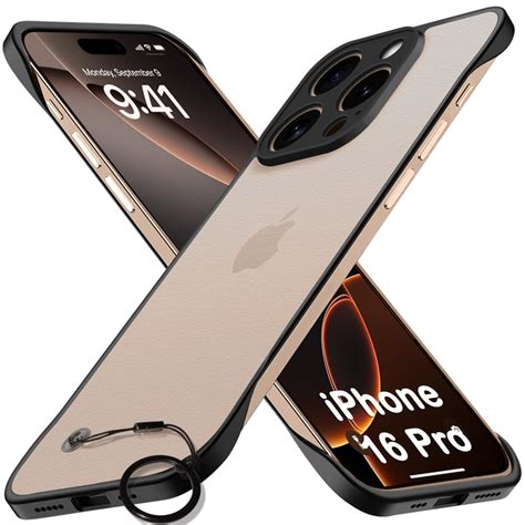 TheGiftKart Hybrid Ultimate Slim Back Case Cover for iPhone 16 Pro ...