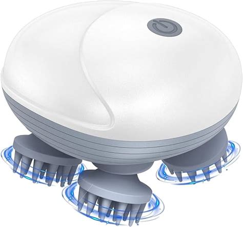 BREAK HEAD Electric Scalp Massager, Portable Rechargeable Head ...