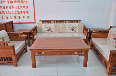 中式红木家具客厅效果图大全 – 设计本装修效果图