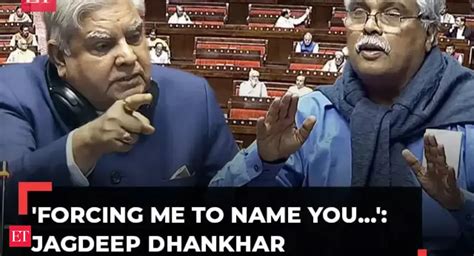 Jagdeep Dhankhar: RS Chairman Jagdeep Dhankhar scolds CPI MP for ...