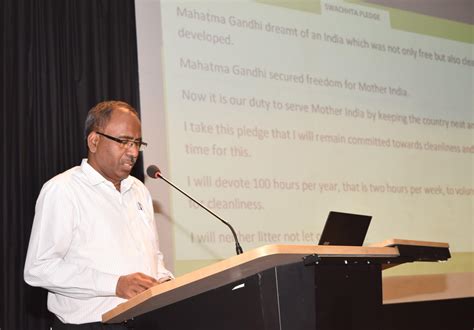 Pledge Taking Ceremony on the occasion of 'Swachhta Pakhwada' on 02nd ...