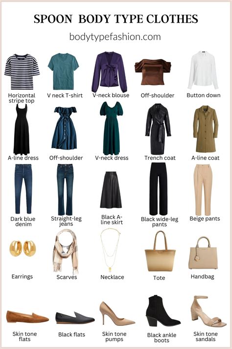 How to dress spoon body shape - Fashion for Your Body Type