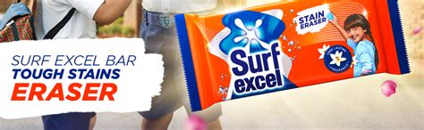 Surf Excel Detergent Bar| Laundry Detergent Bar For Clothes| Removes ...
