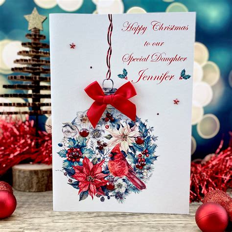 Fine Christmas Cards Sjabloon BEAUTIFUL CHRISTMAS HAPPY HOLIDAYS CARD