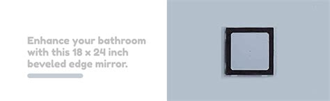 Buy SDG Frameless Mirror N45 (18 x 24 Inch. with Beveled Edges ...