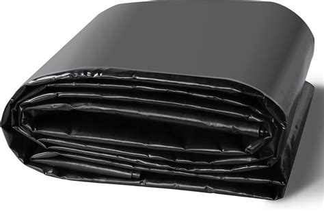 Amazon.com : Adroiteet 10 x 15 FT Pond Liner, 20 Mil Fish Pond HDPE ...