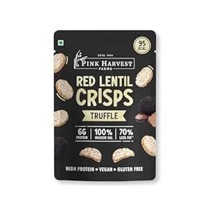 Pink Harvest Farms Red Lentil Crisps - Truffle | Gluten-Free, High ...