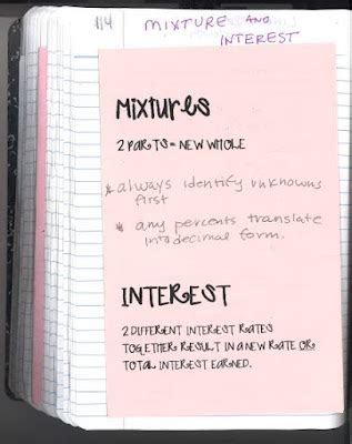 Mixture Problems Algebra 1 的图像结果