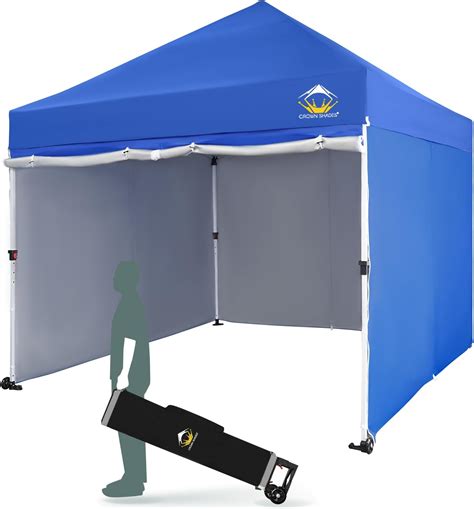 Amazon.com: CROWN SHADES 10x10 Pop Up Canopy Tent Instant Commercial 1 ...