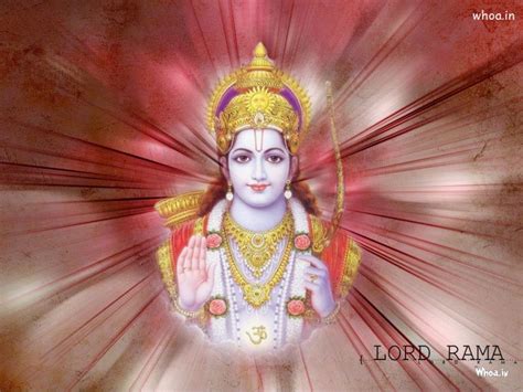 Lord Shree Ram Face HD Desktop Wallpaper