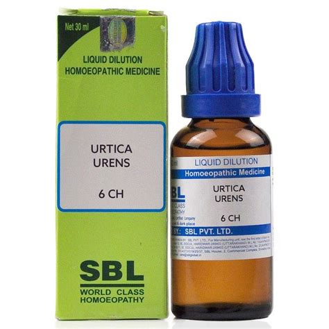 Buy SBL Urtica Urens 6 CH Dilution, 30 ml | 19 Minutes Delivery ...