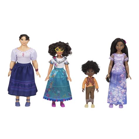 Buy Disney Encanto Mirabel, Isabela, Luisa & Antonio Fashion Doll Gift ...