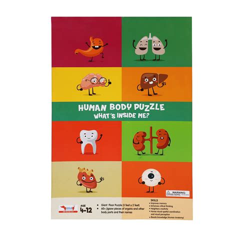 Human Body Floor Puzzle ( Age 4-12)