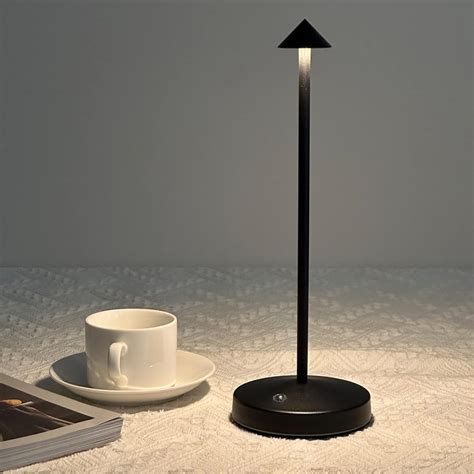 Cordless Table Lamp,Rechargeable LED Table Lamp Cordless,3000mAh ...