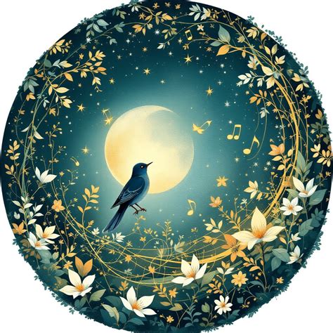 Free Moonlit Nightingale Song Image - Nightingale, Moon, Garden ...
