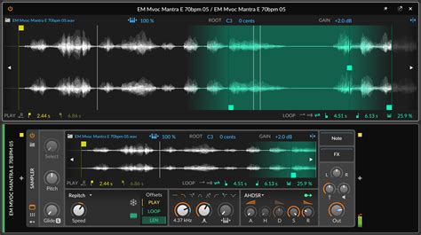 Bitwig 的图像结果