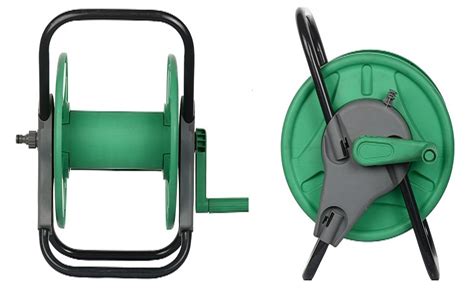 Eco Hometown Garden Hose Reel Stand for 20m Hose Length(Random Colour ...
