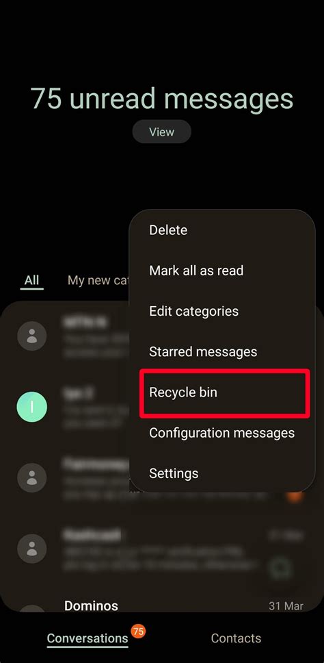 How to retrieve deleted texts on your Samsung phone