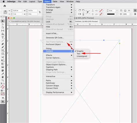 InDesign Fit Text to Frame 的图像结果