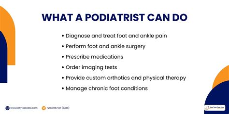 What Does a Podiatrist Do? Expert Foot Doctors Katy & Cypress