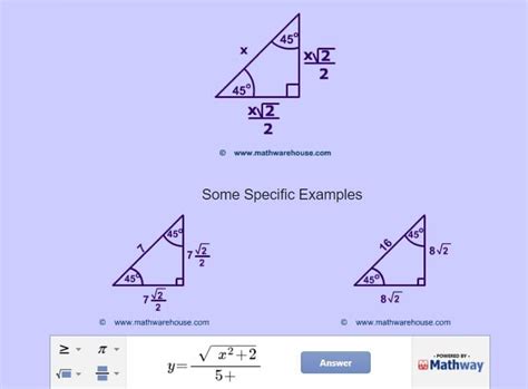 Image result for Advanced Special Right Triangles