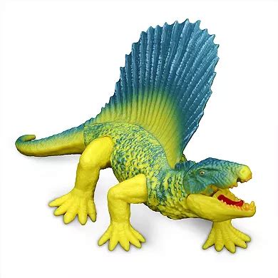 Kid Galaxy Dinosaur Attack 4-Pack T-Rex Carnotaurus Velociraptor Dimetrodon