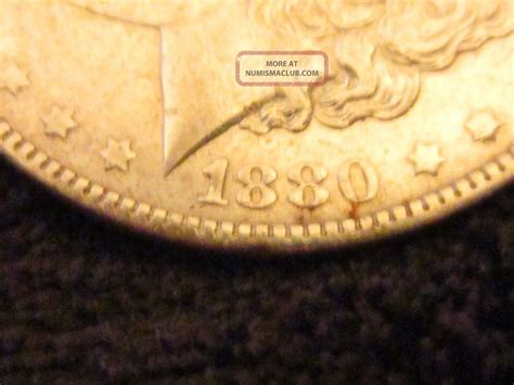 C79 1880 Morgan Silver Dollar Coin Collectible Money