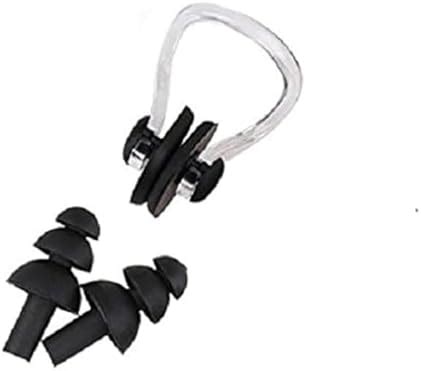 KAAS Swimming Kit Nose and Ear Protector Water Protector Nose Clip and ...