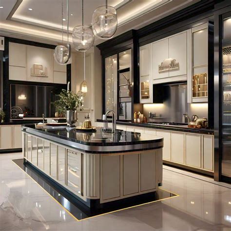 kitchen design ideas luxury kitchen | Modern kitchen design, Elegant ...