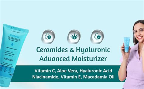 ProCuta Ceramide & Peptide Face Moisturizer 100g | 48 hr Hydrating ...