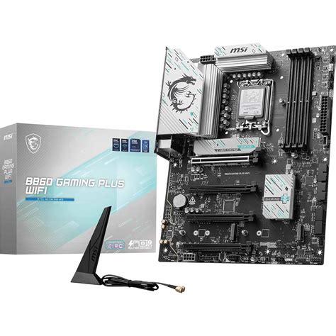 MAG B860 Gaming Plus WiFi Motherboard, ATX - Supports Intel Core Ultra ...