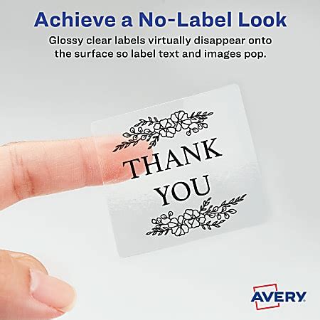 Image result for Clear Printable Labels