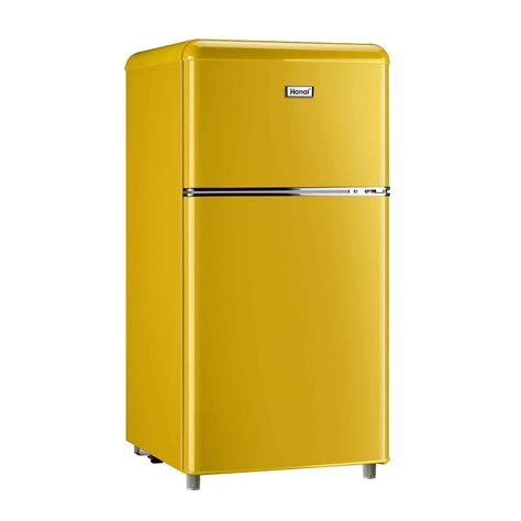 WANAI 3.2 Cu ft Retro Mini Fridge with Freezer - India | Ubuy