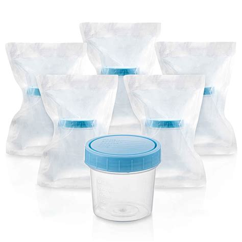 MaxiCare Disposable Sterile Specimen Collection Cups with Lids – Pack ...