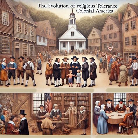 Evolution of Religious Tolerance in Colonial America: A Complex Journey