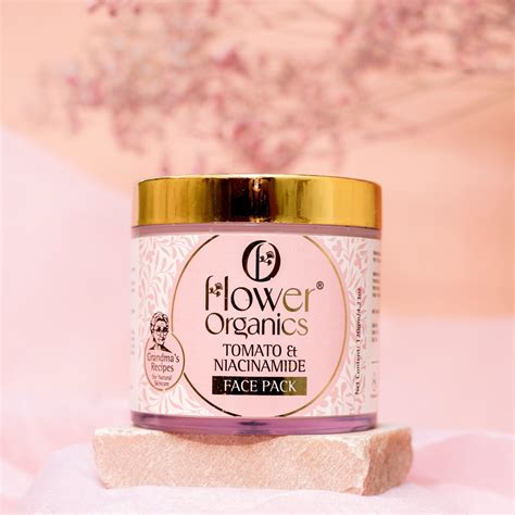 Tomato & Niacinamide Face Pack - 120 gm – Flower Organics