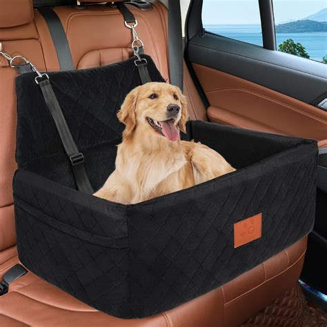 Amazon.com : Dog Car Seat Bed for Medium Large Dogs, Upgraded 2 Dog Car ...