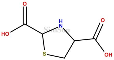 Thiazolidine-2,4-dicarboxylic Acid | CAS No- 30097-06-4 | Simson Pharma ...