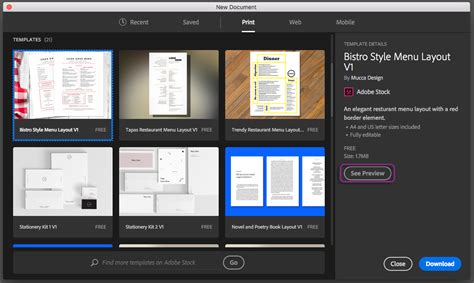 Image result for Using Templates in InDesign