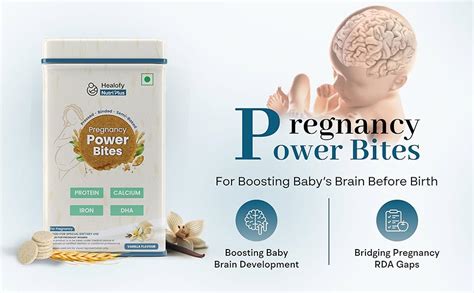 Buy Healofy Pregnancy Protein Power Bites For Baby's Brain | Doctor ...