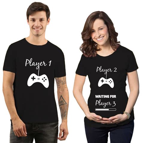 Player 3 coming soon Maternity Dress |Maternity Couple Tshirt by iberry ...