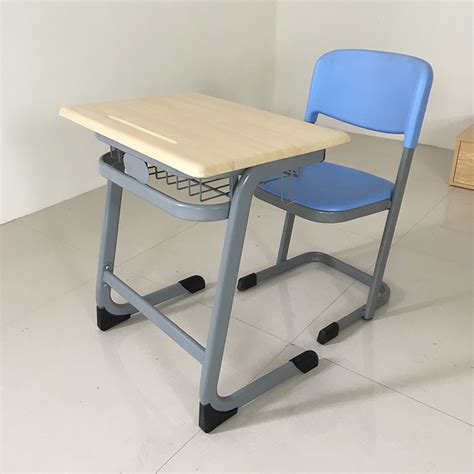 款优质单人课桌椅学校教室上课椅稳固耐用补习课桌椅