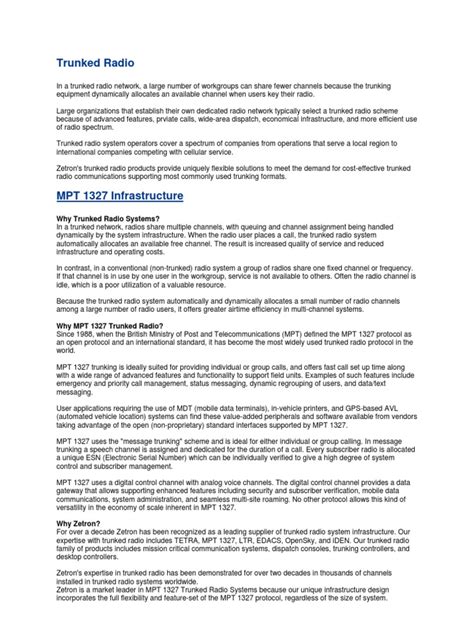 Trunked Radio System Explained 的图像结果