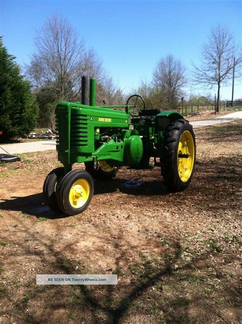 Antique John Deere Tractor - Model A