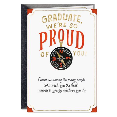 Hallmark Graduation Card (We're So Proud of You) - Walmart.com