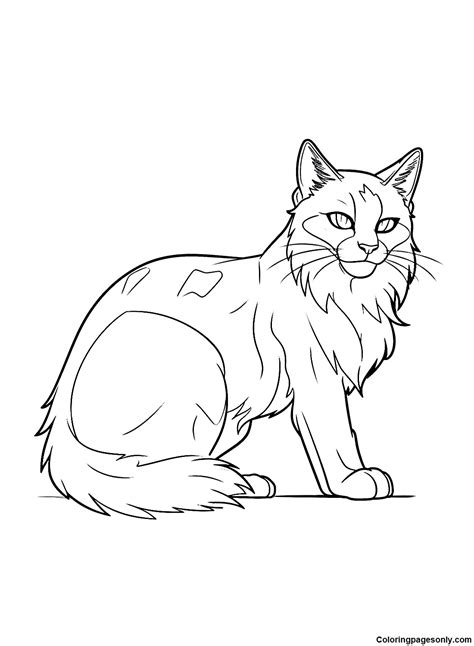Warrior Cats Coloring Pages 9 Printable for Free Download