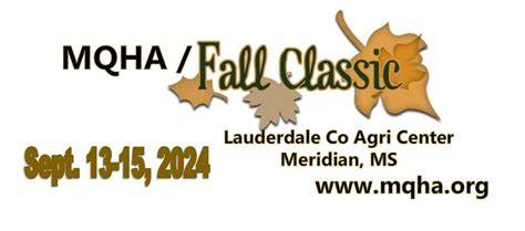2024 Fall Classic, Lauderdale County Agri-Center, Meridian, 13 ...