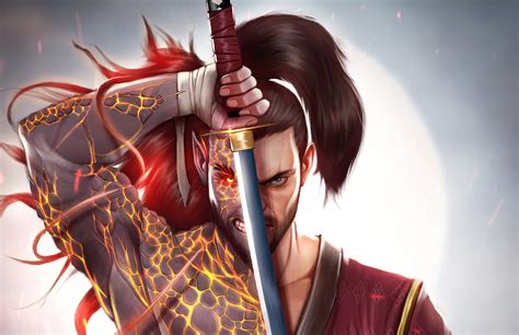 3456x2234 Resolution Samurai Warrior 4K 3456x2234 Resolution Wallpaper ...