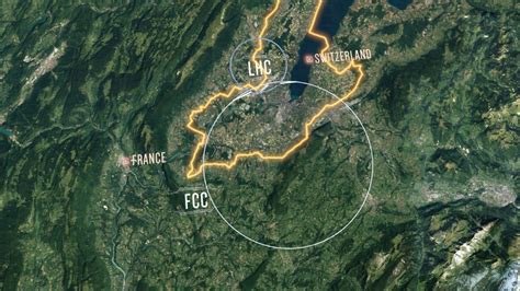 Image result for CERN LHC Map